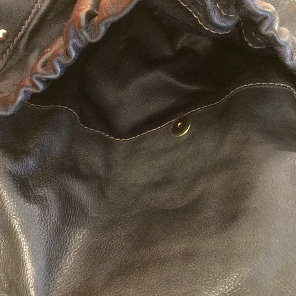 Duek Leather Hobo Bag